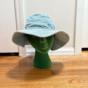 Stylish Blue Denim Women's Hat